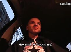 CH 331, Camera guy pays a young guy in dark blue converse hoodie to suck and be fucke