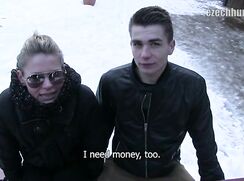 CH 345, Camera guy pays 2 young snow boarders to suck and be fucked