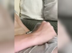 Dude needs to jerk that hard cock