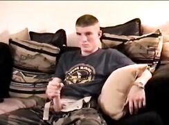 Straight military paid to cum