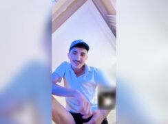 A Turkish twink teases his cock (anyone have more of him)