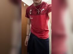 Soccer practice gets him horny