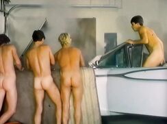 Gay Vintage Porn-6 Twinks Cum 200