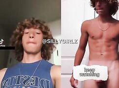 Tiktoker en exhib sur internet