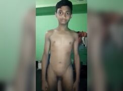 Indian boy with a long, sexy penis