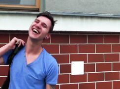 CH 430, Camera guy pays a young guy in sky blue T to suck and be fucked
