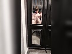 cute big cock nerdy henry hot cumming clip