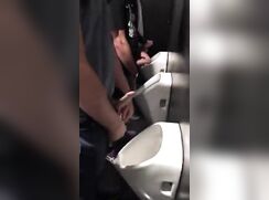 More Jerking Off at the Urinals-cums 224