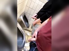 Jerking Off At The Urinal-Cums 210