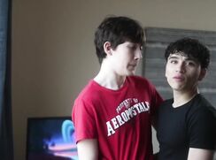 Twink fucks a new boy