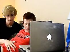 acneboy fucks a blond twink