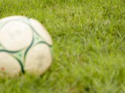 Fooling around on the soccer field - no cum