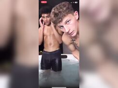Bros in the Hot Tub Gay Porn Tube