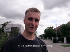CH 476, Camera guy pays a young guy in dark grey T to suck and be fucked
