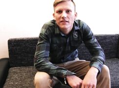 CH 479, Camera guy pays a young guy in grey and blue check shirt to suck and be fucke