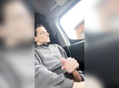 Daniel Thorne 01 - Would you suck my cock if you caught me wanking in my van
