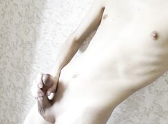 AHV-HD - Horny twink jerking off with a butt plug in ass