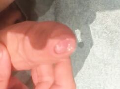 uncut precum and cum