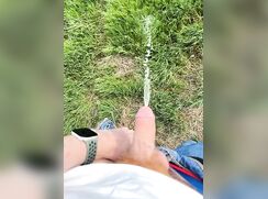 Uncut Ginger Outdoor Piss
