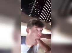 City Rooftop Deepthroat BJ