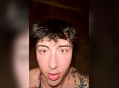 Ryder (tiktok) - sauna jerk off cum