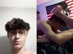 TikToker turned cocksucker