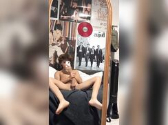 Wank In The Mirror Twink