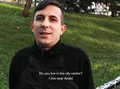 CH 496, Camera guy pays a young guy in black zipped jacket to suck and be fucked