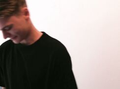 CH 497, Camera guy pays a young guy in red and black hooded jacket to suck and be fuc