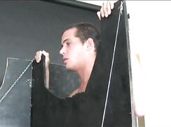 Diego cums at the gloryhole