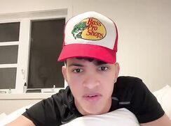 Young College Guy Showing His Cut Cock and Ass on Webcam