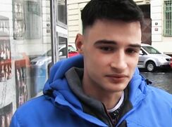 CH 526, Camera guy pays a young guy in black and blue adidas jacket to suck and be fu