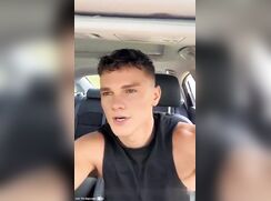 Tate Hoskins and friend suck eachother on the farm