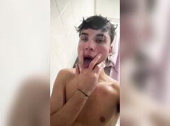 Horny straight Italian twink 3