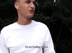 CH 547, Camera guy pays a young guy in white top and blue jeans to suck and be fucked