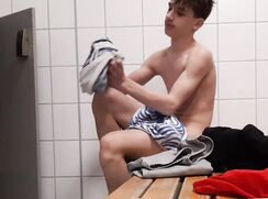 Dani 18 yo exposed stripping showing dick