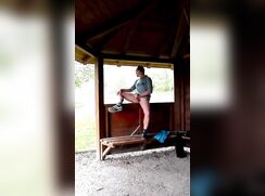 Risky wanking 069