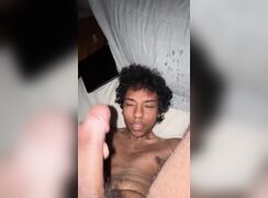 Black twink's 3 self facials