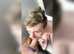 Public toilet facial