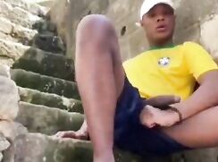 Brazilian public jerker