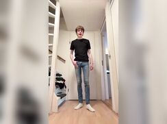 Cute Dutch Twink Dress tutorial. No nudity