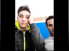 Str8 boys baited at school on webcam