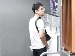 Caught at the urinal