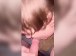 Passed out cock sucker