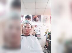 A visit to the barber shop