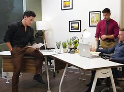 A Busy Day in the Office