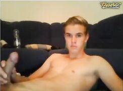 Shaved Cock Chaturbate Blond Plays With BWC