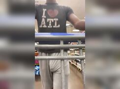 10⭐s! - Dude with big bulge shopping -- 1