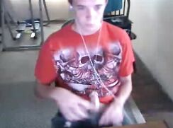 Teen Metal Fan Jerks & Cums