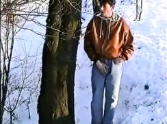 Vintage porn: In the snow